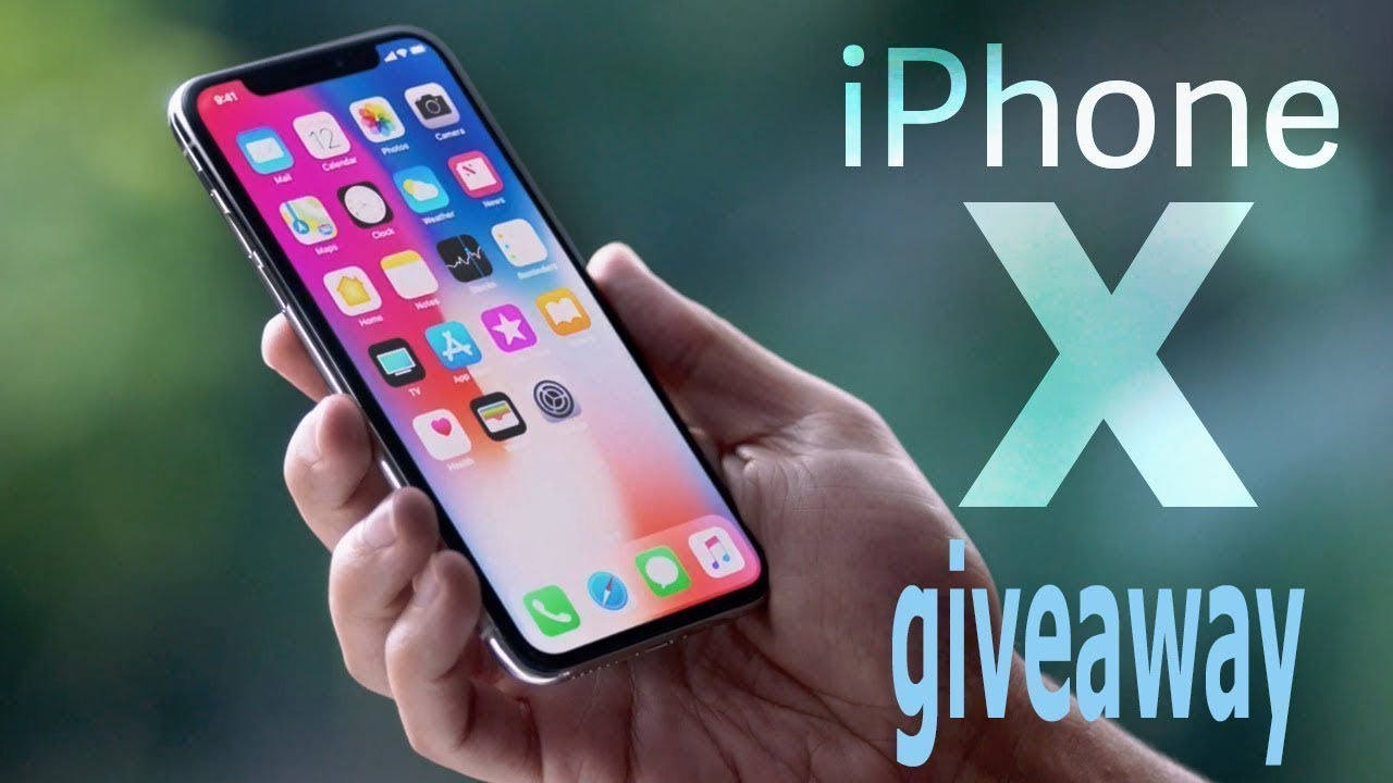 iPhone X Giveaway - Win A Free iPhone X [Ends April 1st] [10 Winners!]