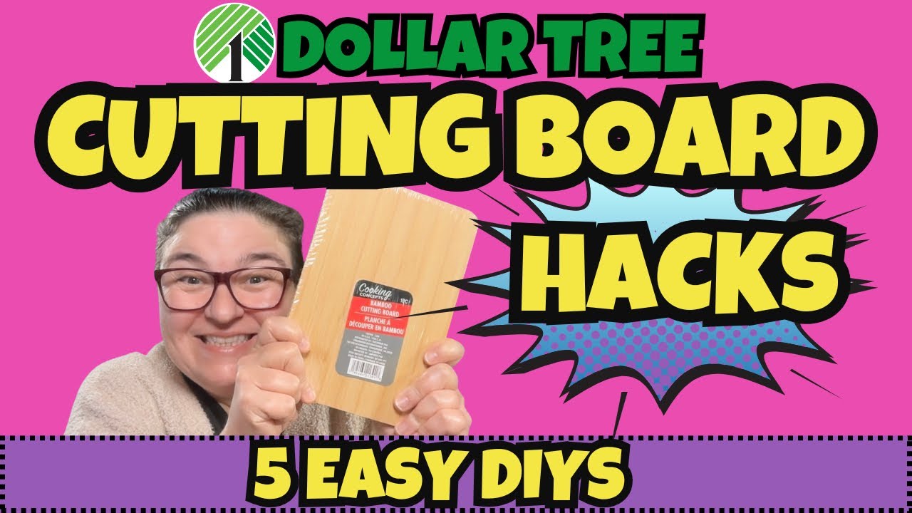 Mind Blowing Dollar Tree Cutting Board DIYs