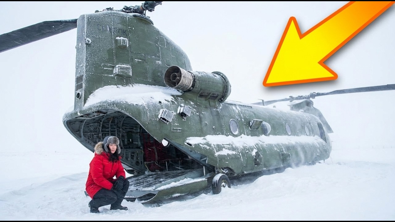 I Spent 24 Hours Inside a Boeing CH-47 at −40°C Siberian Steppe (ASMR Survival)