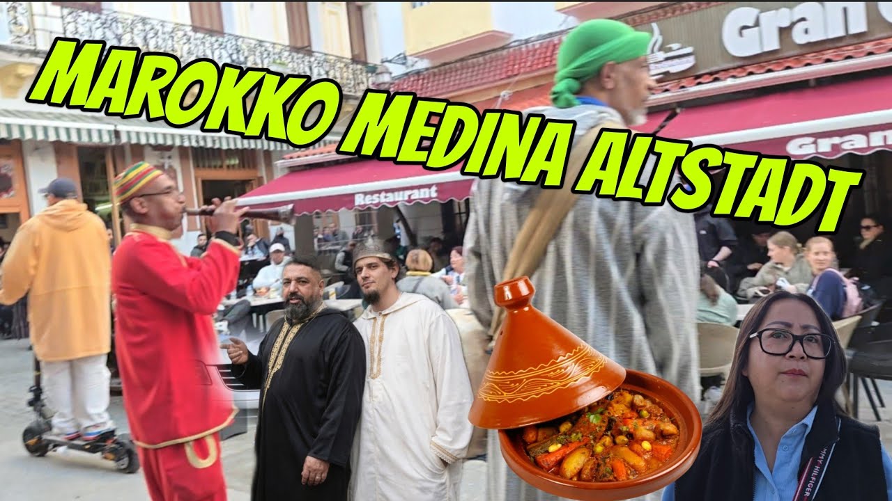 In Marokko Tanger muss Du die Altstadt Medina sehen..Grand Hotel.