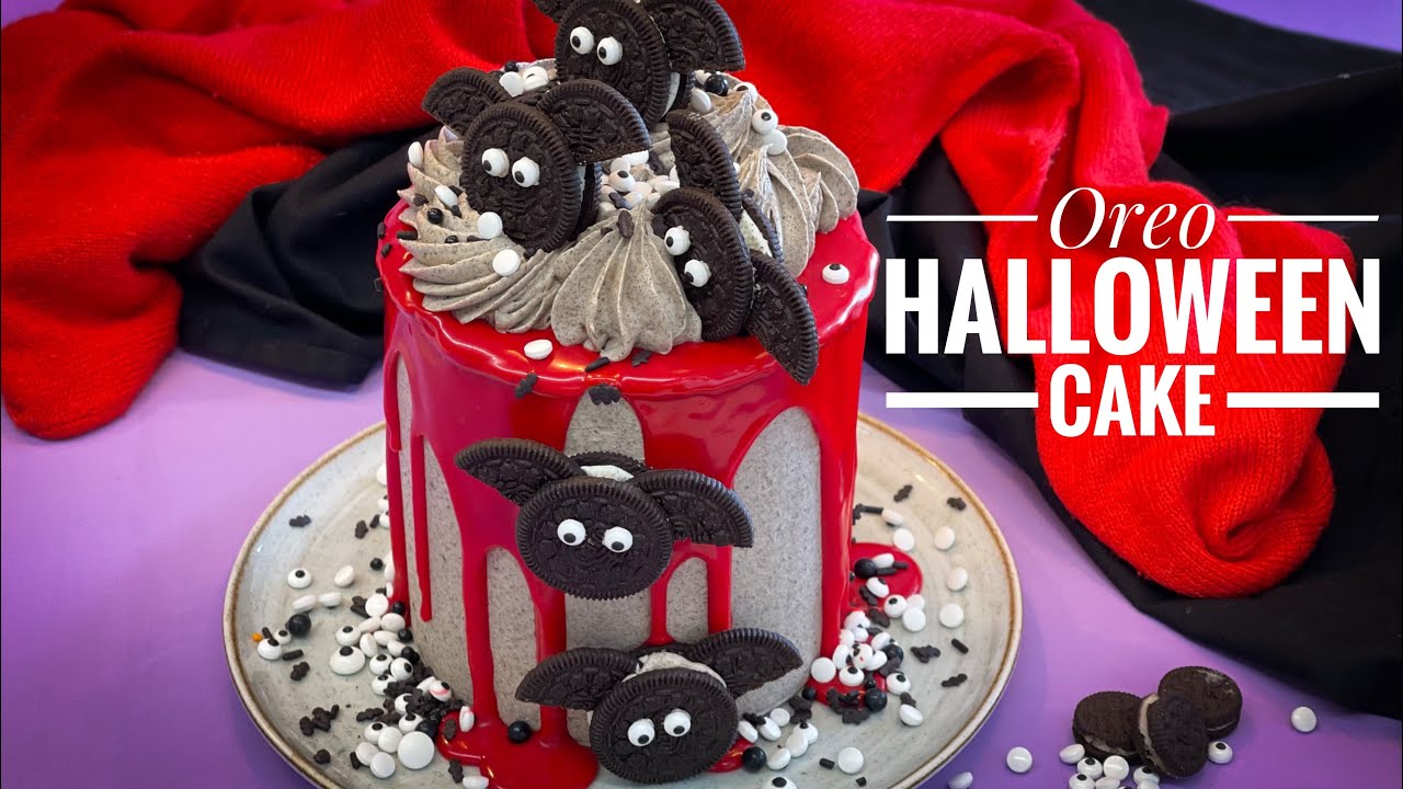 Oreo Halloween Cake