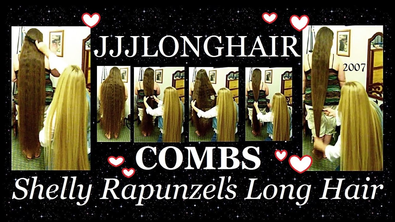 JJJ Carefully Combs Shelly Rapunzels Foor Length Long Hair💗Retro 2007