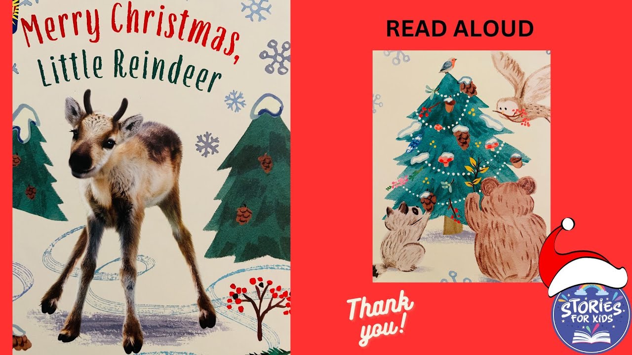 MERRY CHRISTMAS LITTLE REINDEER | HOLIDAY BOOKS | STORIES FOR KIDS