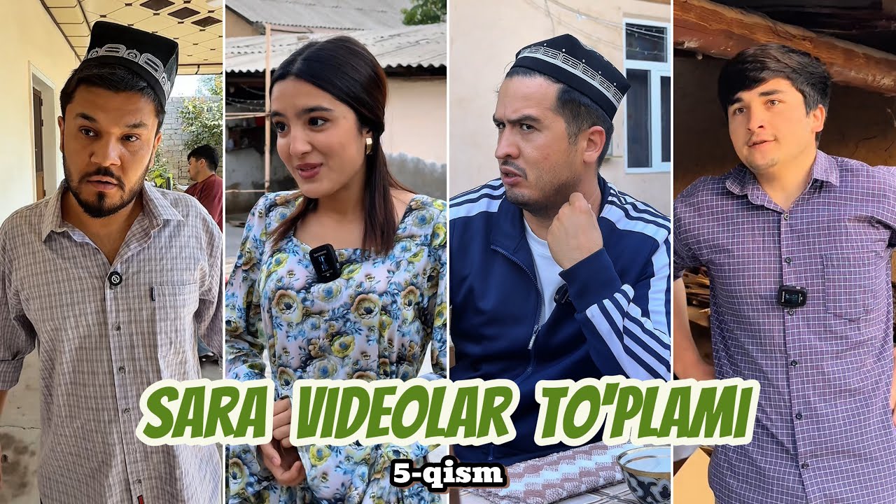 SARA VIDEOLAR TO‘PLAMI 🤩 | 5-QISM