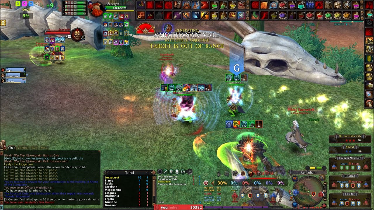 Jezzacryst Fights 5 MMORPG PVP RVR