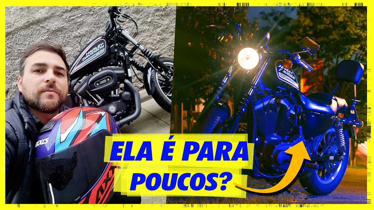 Harley Davidson Sportster 883 n&atilde;o &eacute; para qualquer um?