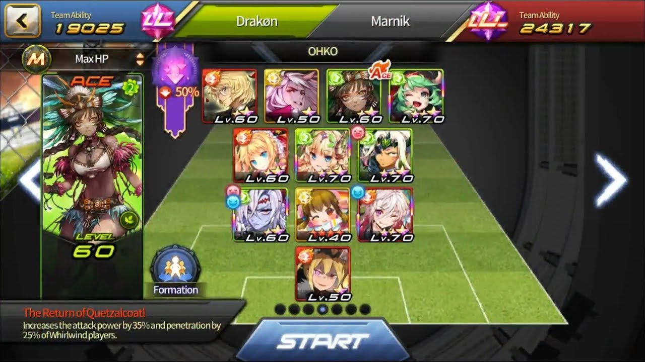 Soccer Spirits - Super League PvP - Final OHKO