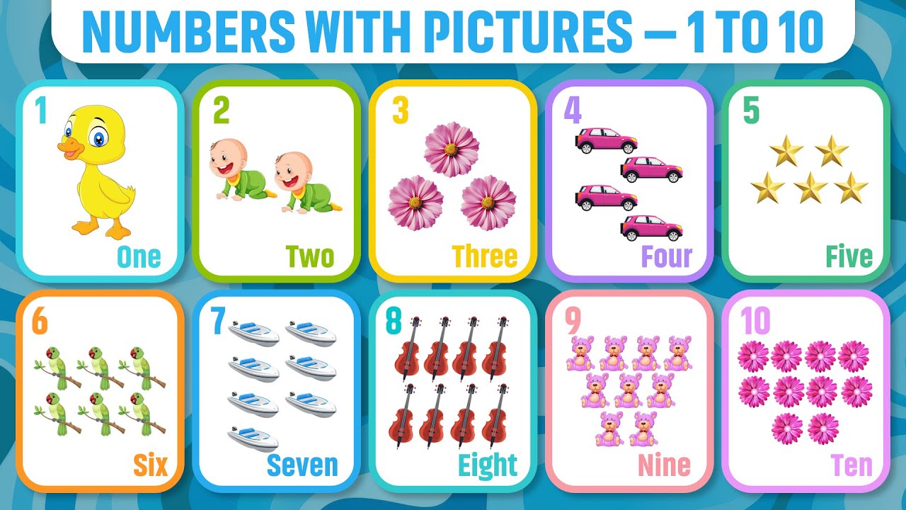 Learn Counting Numbers for Kids Counting Numbers 1 to 10 | Fun Learning for Kids
