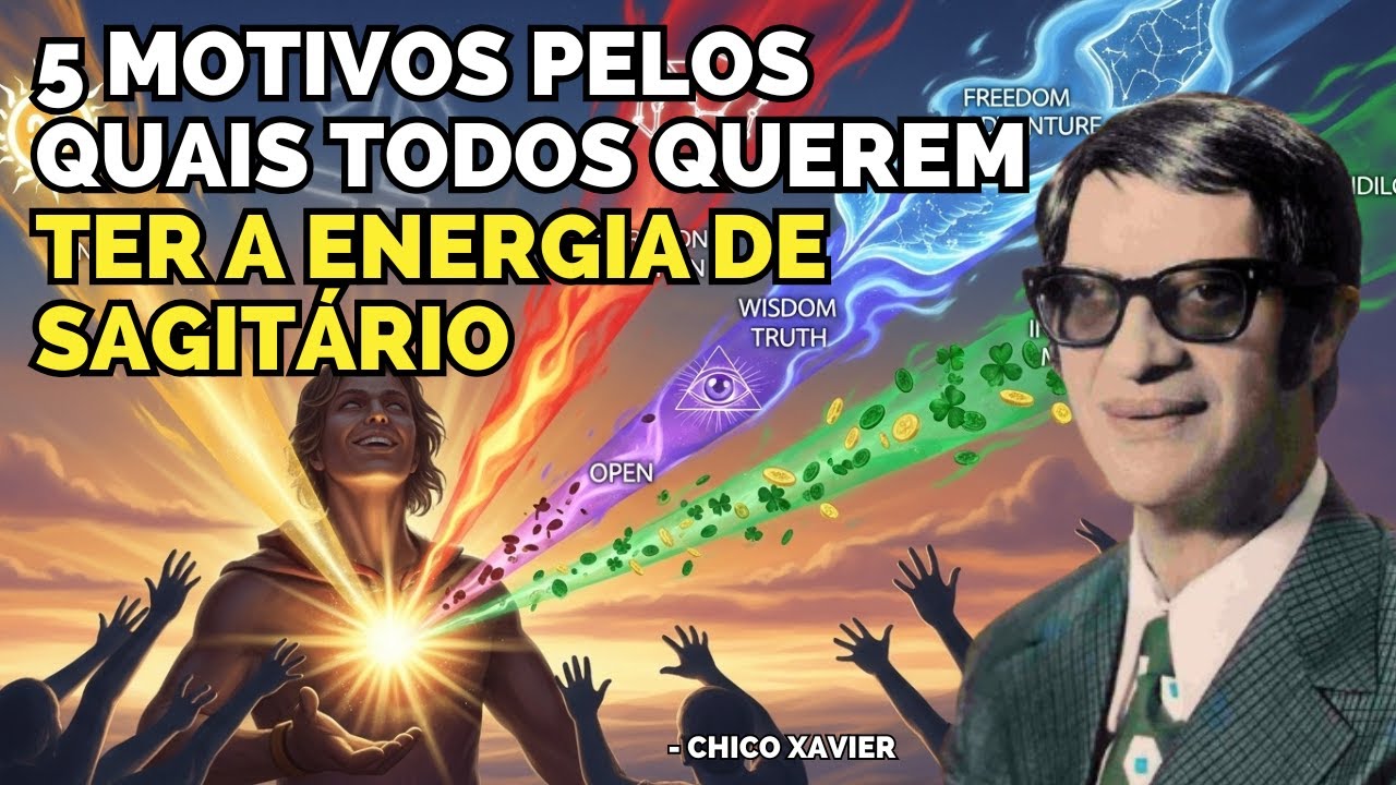 5 MOTIVOS PELOS QUAIS TODOS QUEREM TER A ENERGIA DE SAGITÁRIO - VOCÊ VAI SE SURPREENDER