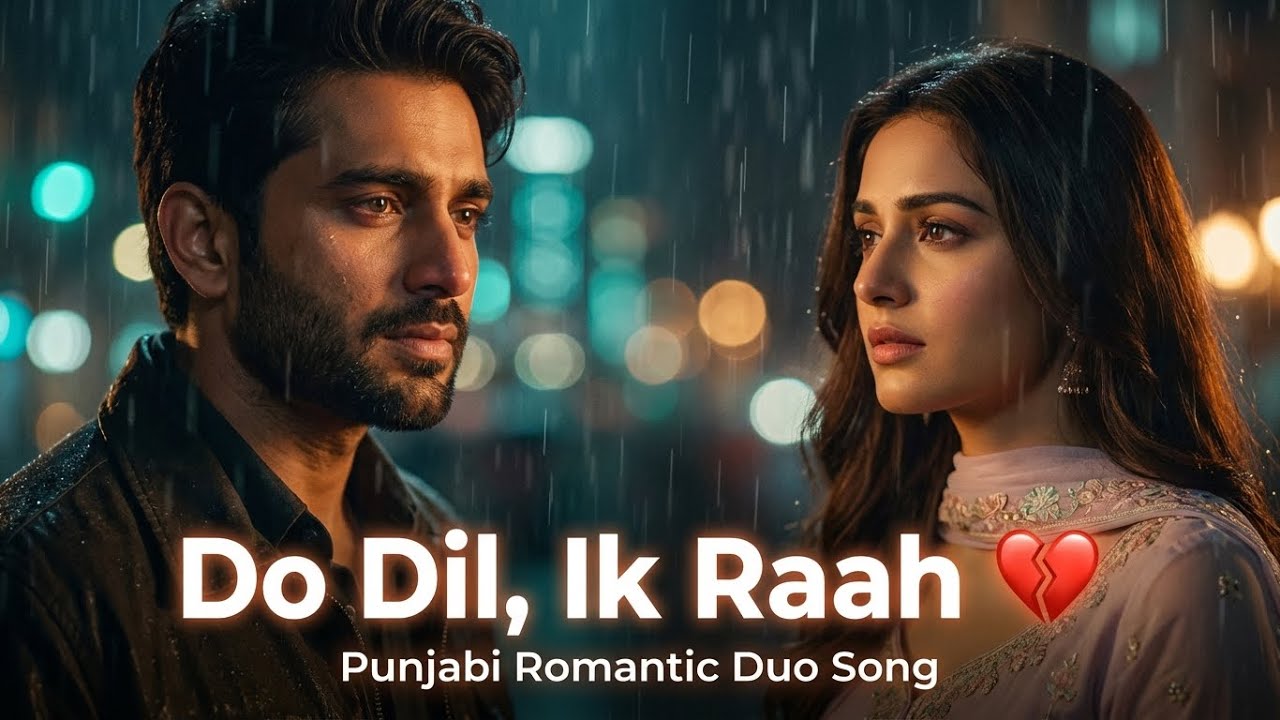 Do Dil, Ik Raah | آخری پیغام 💔 | Punjabi Sad Romantic Duo Song