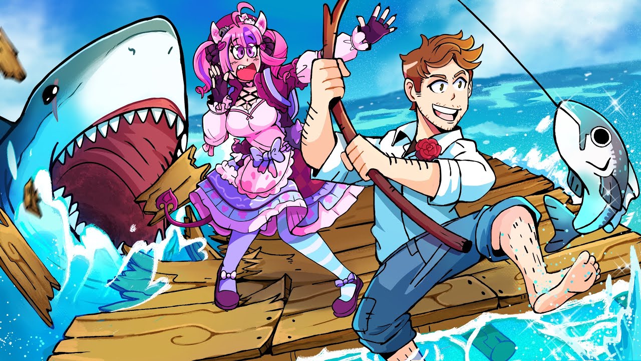 Trying To Survive On The Ocean with Ironmouse