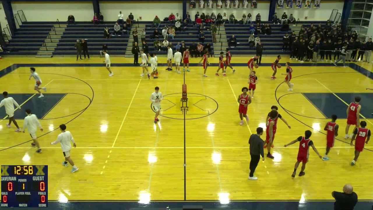 Xaverian Brothers vs Catholic Memorial High School Boys' JuniorVarsity Basketball
