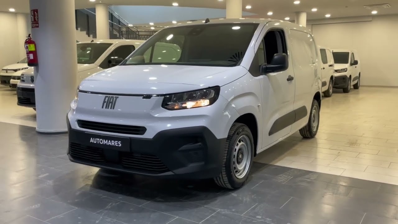 Fiat Doblo Van 650KG 100CV 2PL Diesel Blanca (manual, arranque llave, digital y semipanelada) 