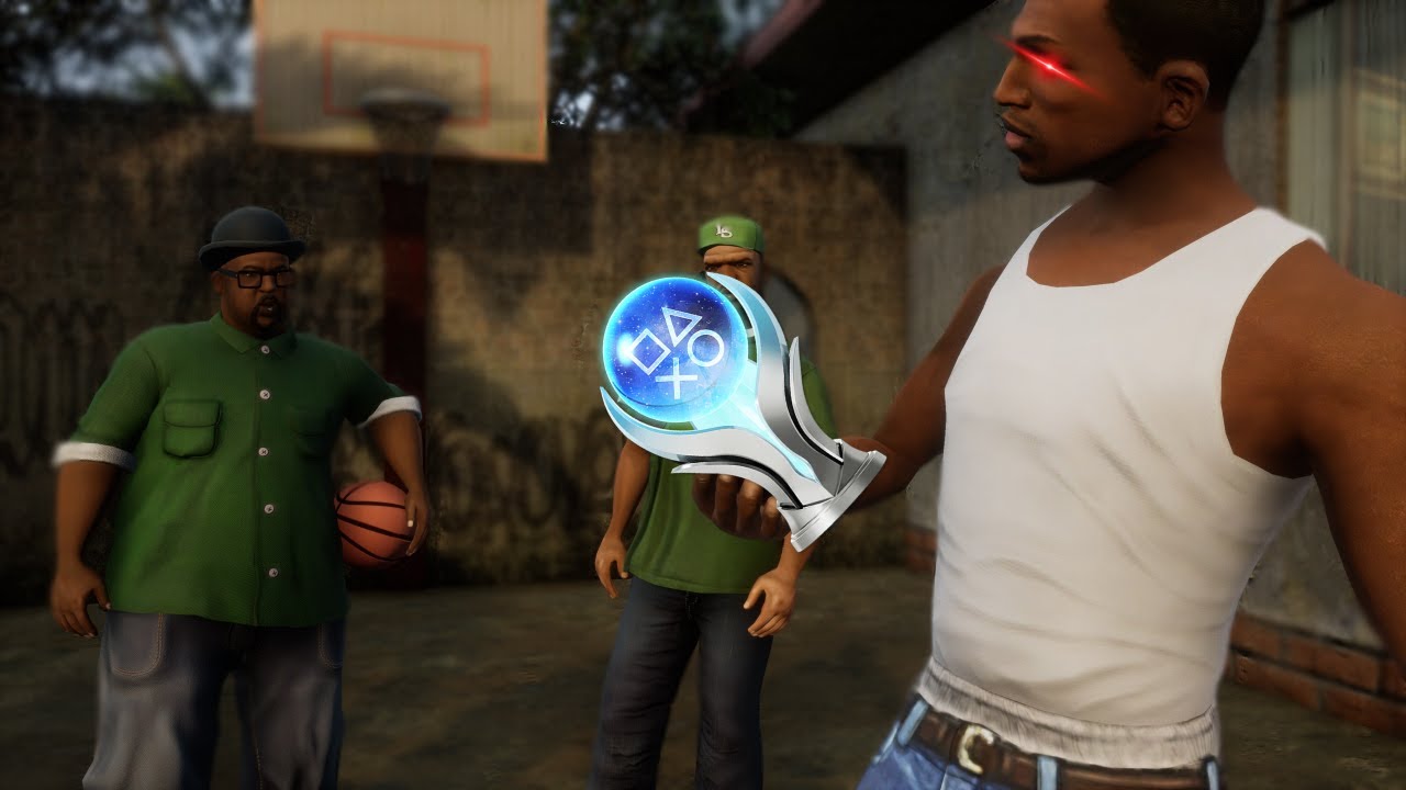 GTA San Andreas PLATINUM trophy was A BUGGY masterpiece