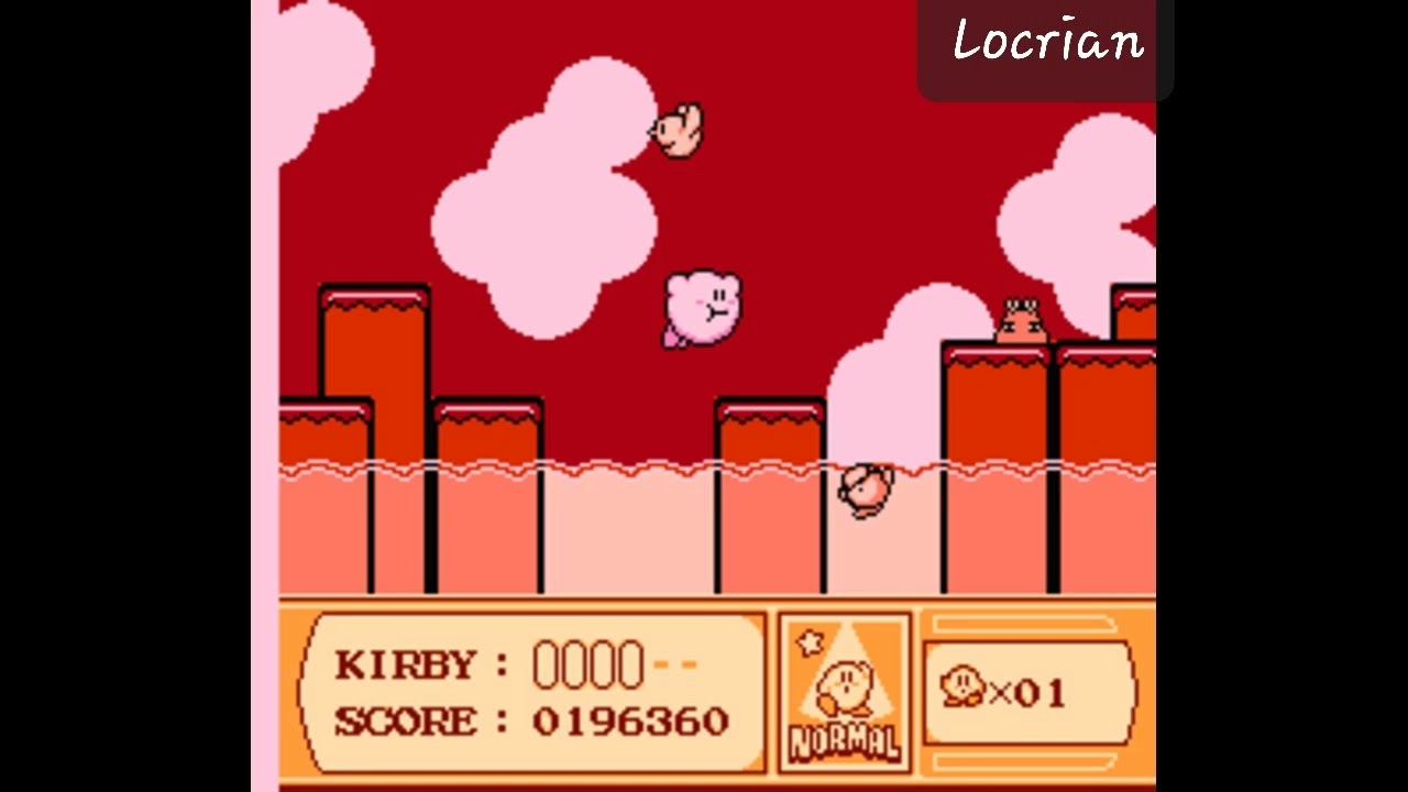 Kirby's Adventure - Orange Ocean (Locrian)