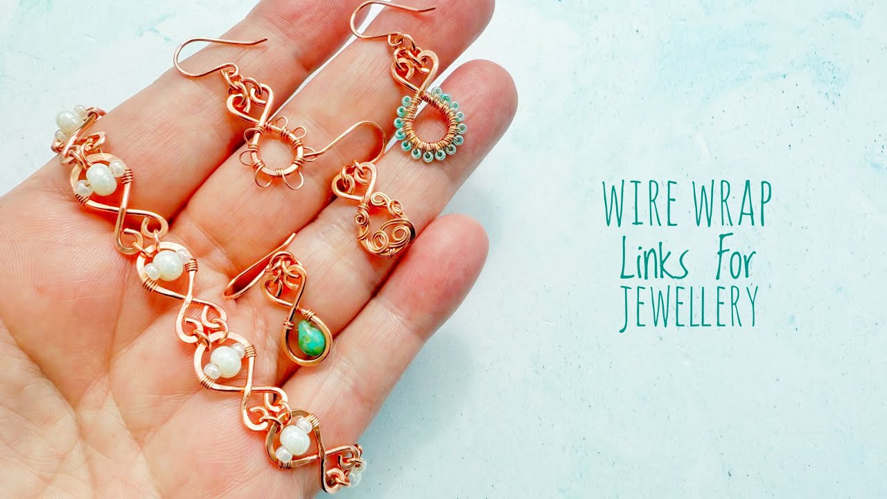 Wire Wrapped Links For Beginners... Turn Simple Into Amazing!
