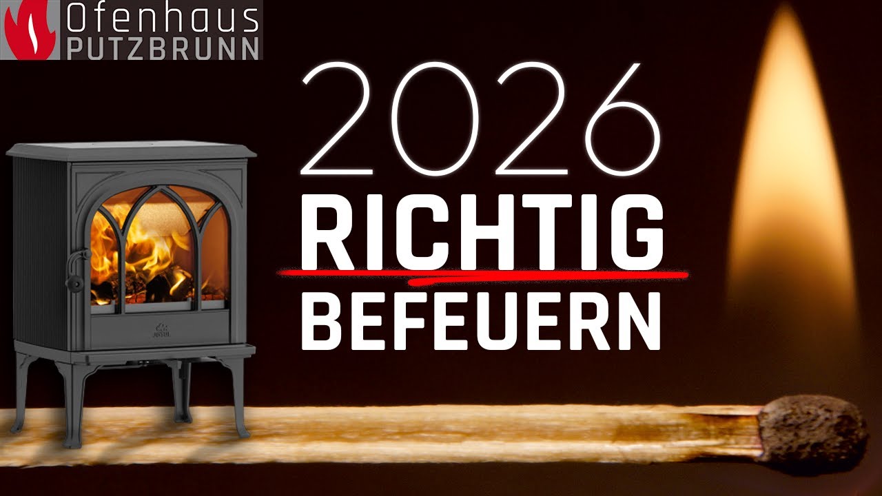 Wie du einen modernen Kaminofen 2026 befeuerst!