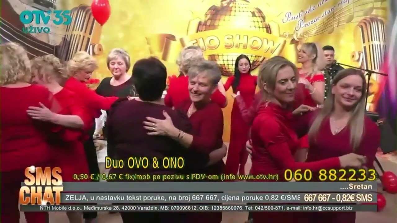 Duo Ovo i Ono - Lančić mali; Ako zora ne svane - (UŽIVO - Fio Show)