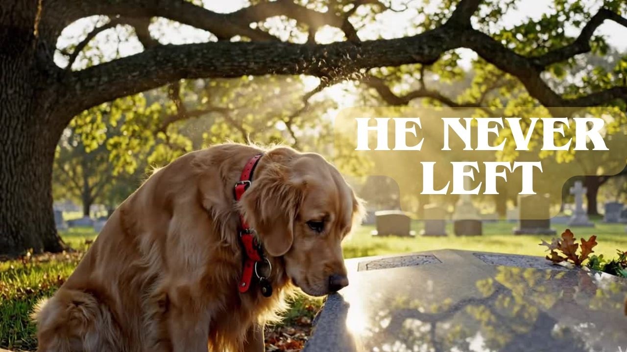 Dog Refuses to Leave Owner’s Grave for Years — The Ending Will Make You Cry
