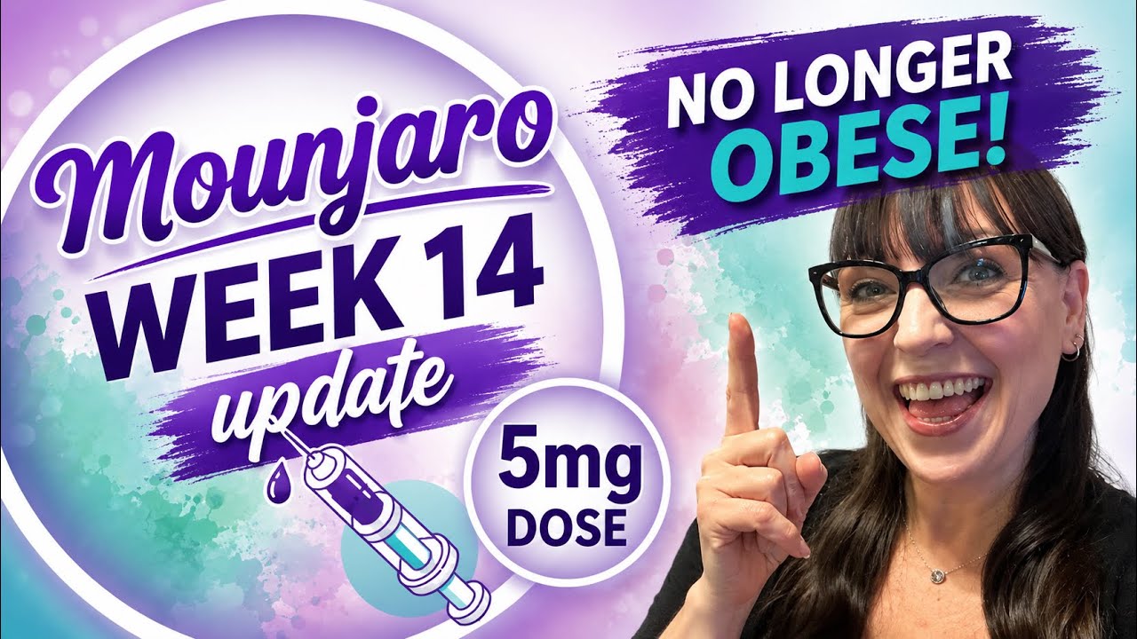 MOUNJARO UK | WEEK 14 | No longer in the Obese category and so close to my first mini goal