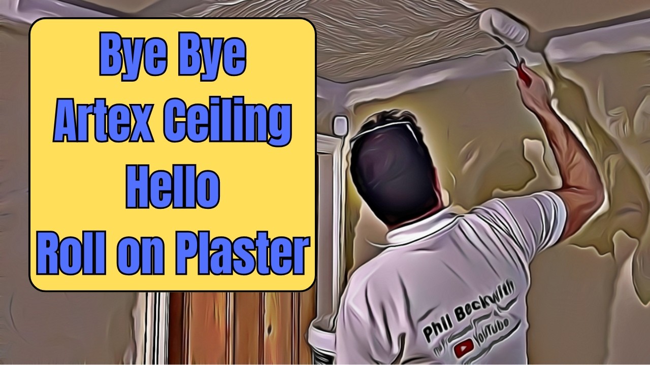 DIY Roll On Plaster Technique That Will Save You THOUSANDS