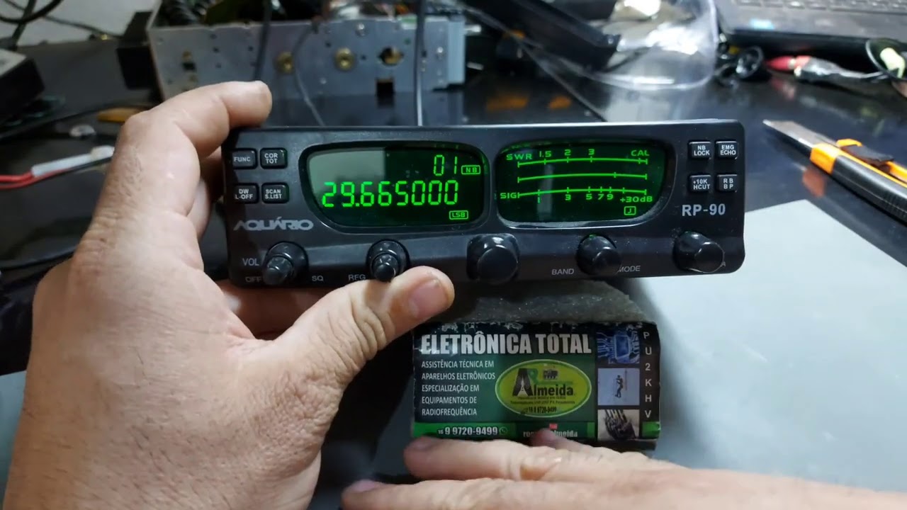 Aquário rp90 um dos melhores rádios Px de todos os tempos rádio do Sérgio de são José dos Campos SP.