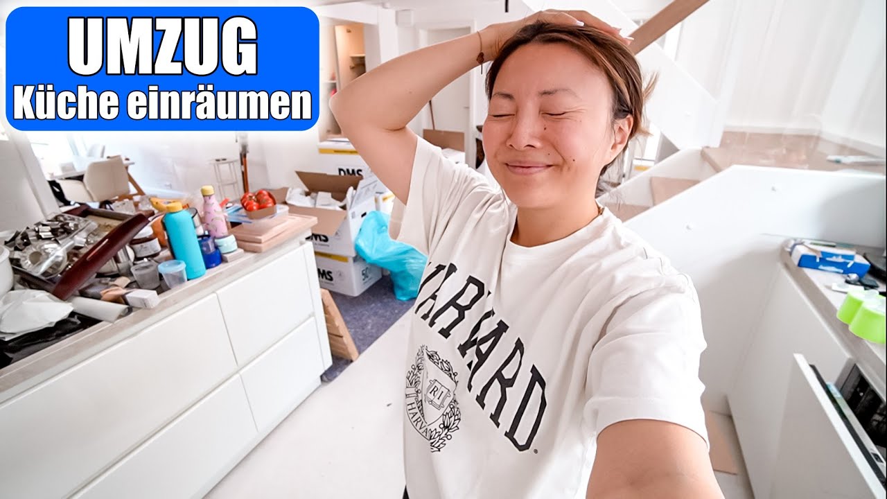 UMZUG Tag 2 😍 Küche fertig!! Organisieren & einräumen mit 4 Kindern! Wohnzimmer Chaos! Mamiseelen