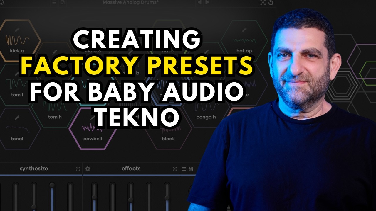 Creating factory presets for Baby Audio Tekno