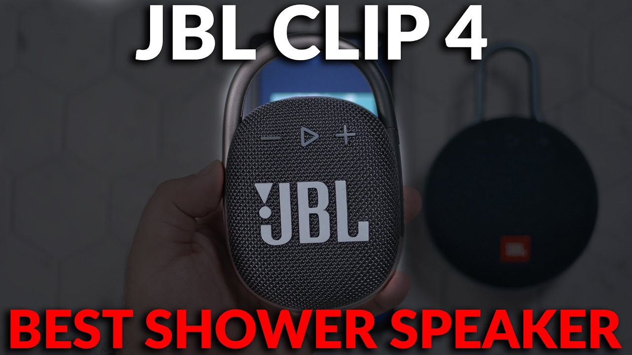JBL Clip 4 Review - The Best Shower Speaker Just Got Better - JBL Clip 4 vs Clip 3