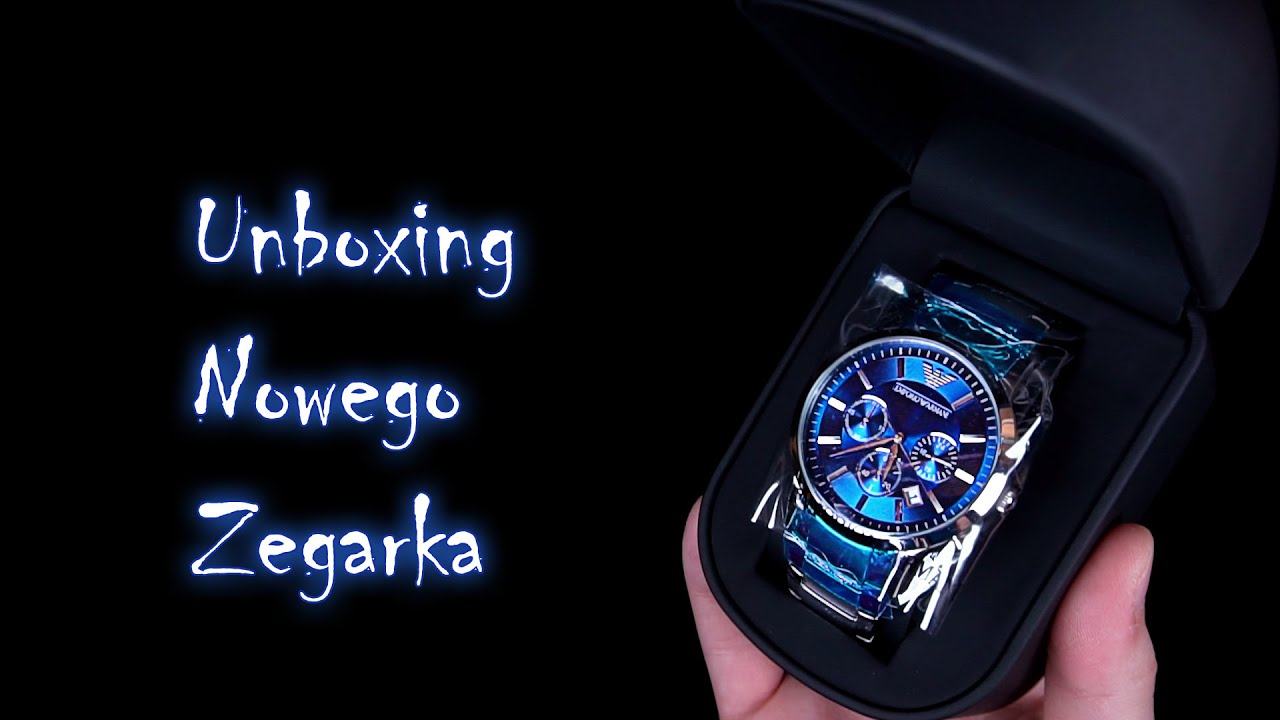Unboxing eleganckiego męskiego zegarka- szept ASMR