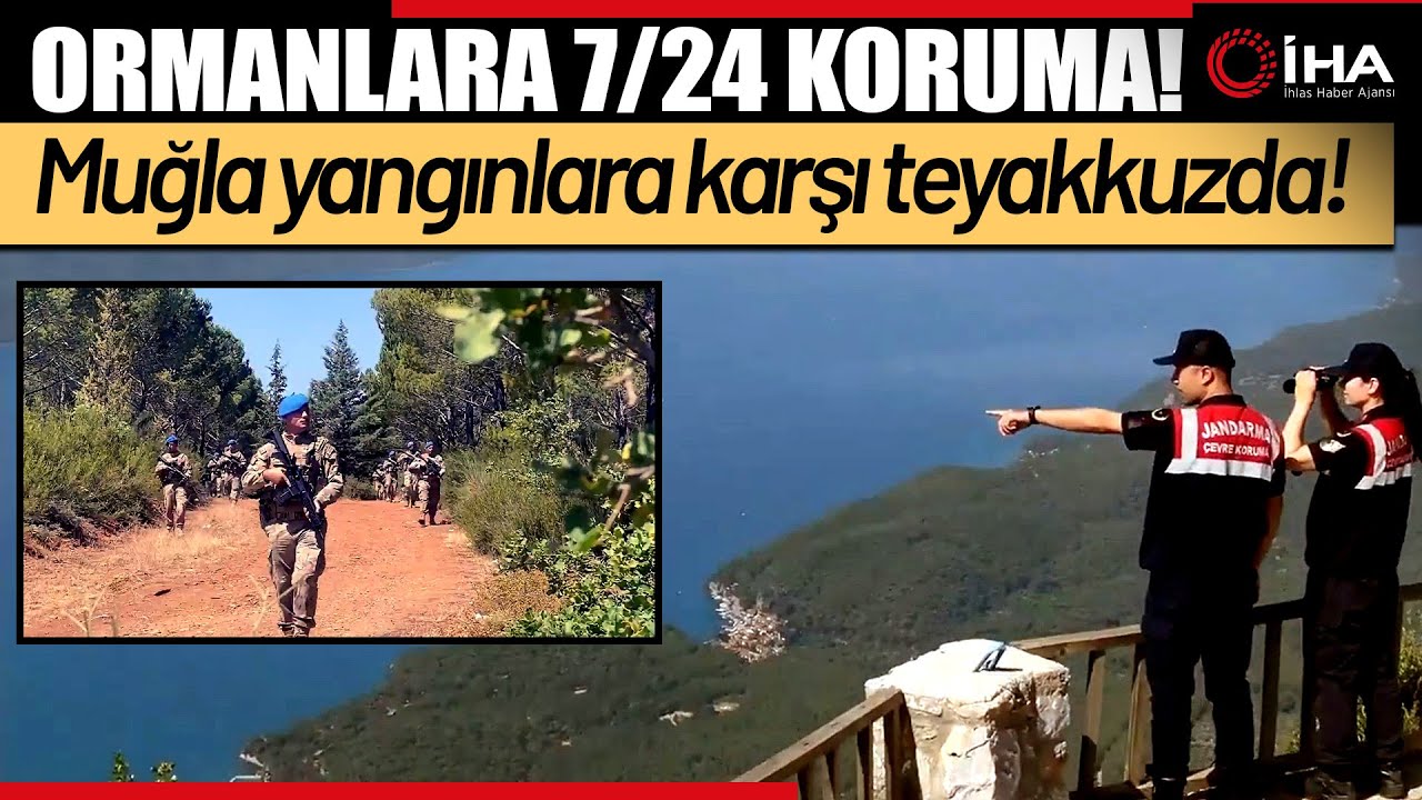 Komando, Polis Özel Harekât ve Orman Ekipleri ‘Yeşil Vatan' Nöbetinde