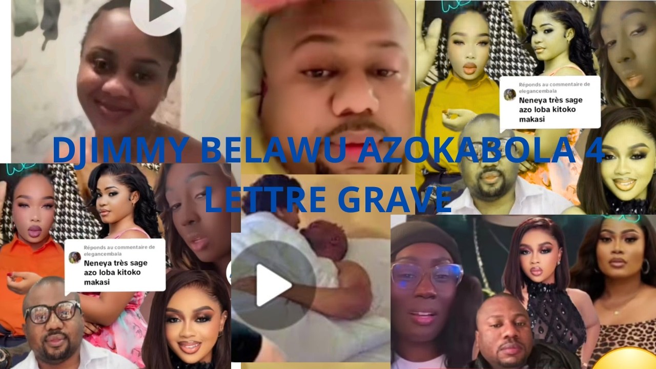 5 VIDEO YA JIMMY BELAWU EBIMI NA MICHOU  NZINGA CHAU  KADOZO ASAMBUE JIMMY AZOKABOLA 4 LETTRE LES FI