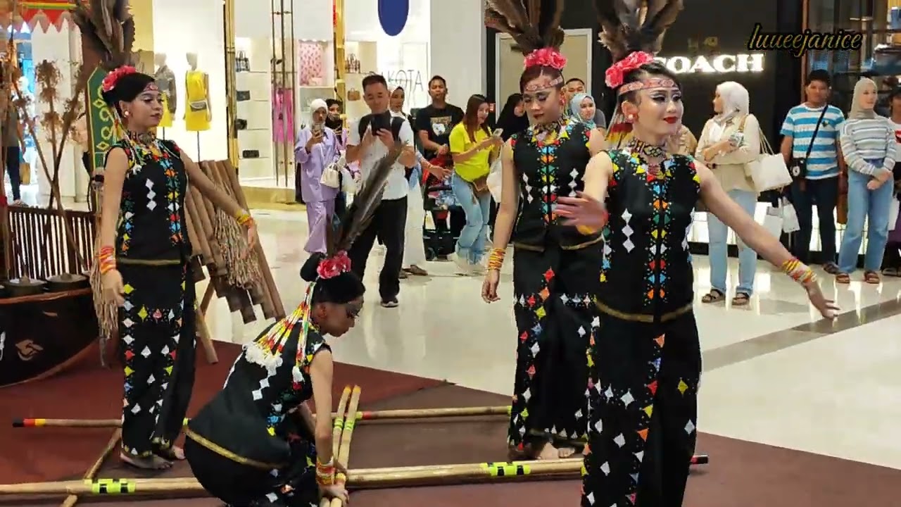 Traditional dance, Imago Mall, Sabah | vlog 2023 @LuueeJanice