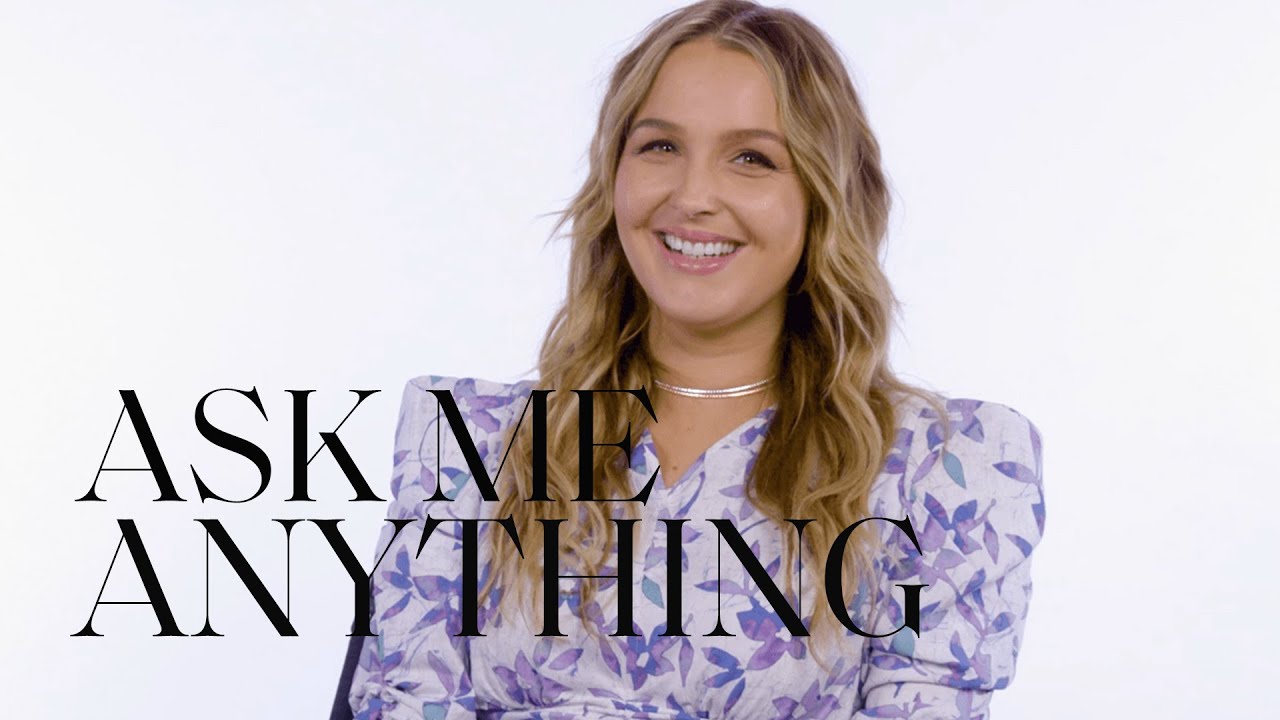 Grey's Anatomy's Camilla Luddington Spills On Behind The Scenes & The Cast | Ask Me Anything | ELLE