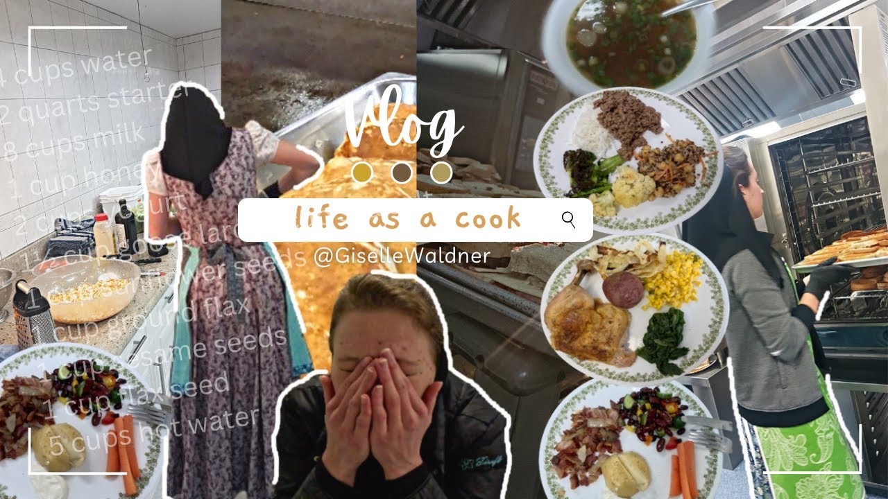 Неделя кулинарии __ Жизнь во время готовки и вкусная еда, которую мы ели. Видеоблог 143