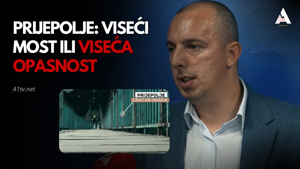 Prijepolje: VISEĆI MOST ILI VISEĆA OPASNOST