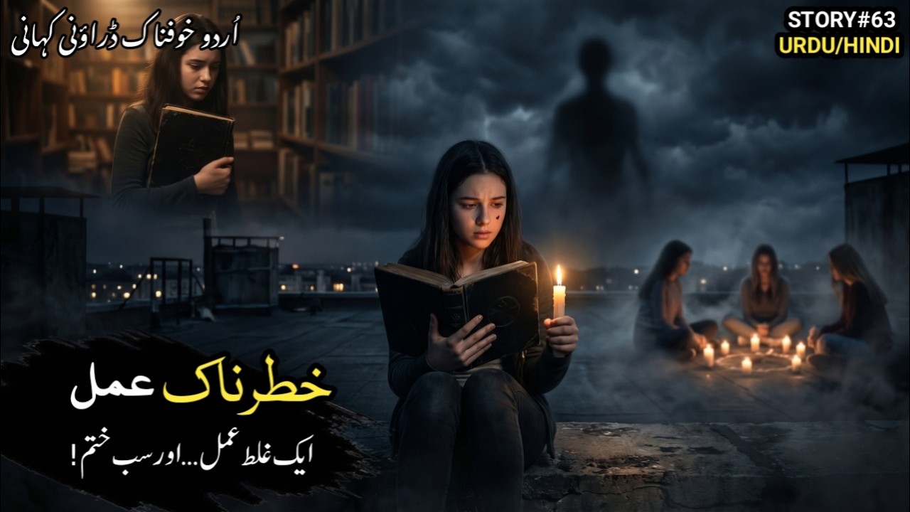 Woh Khofnak Kitab | Real Horror Story Based on True Events | Urdu Horror Kahani