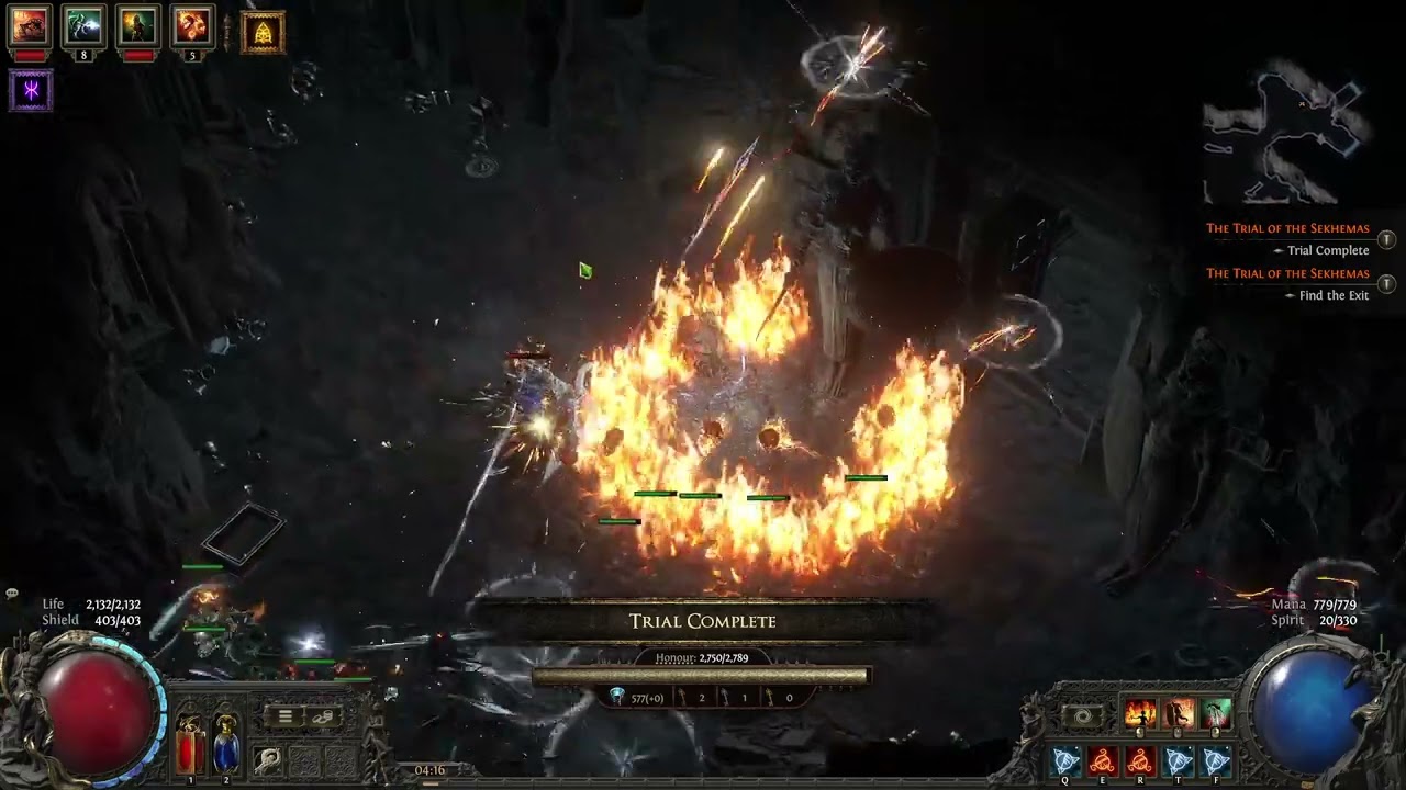 3rd Ascendancy, Trial of the Sekhemas, 3 floors FULL RUN