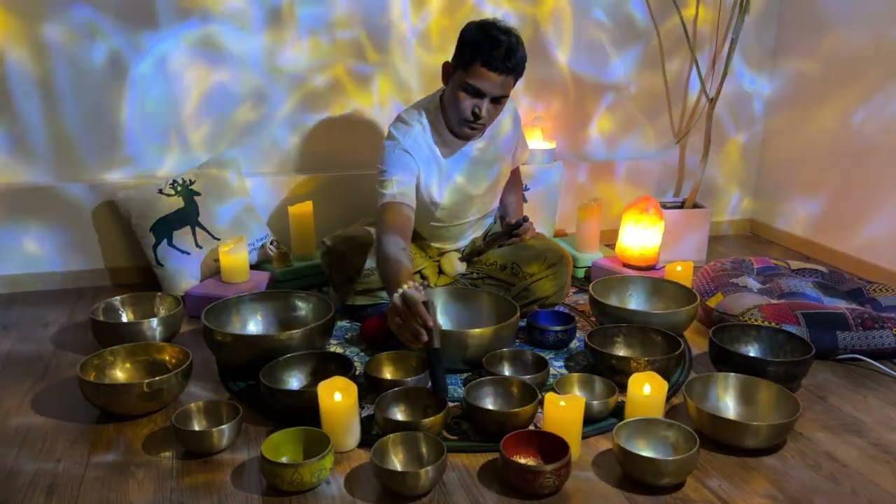 This Sound * REWIRES* Something Inside You, Tibetan Singing Bowl bowl Sound Bath for Stress Relief, 