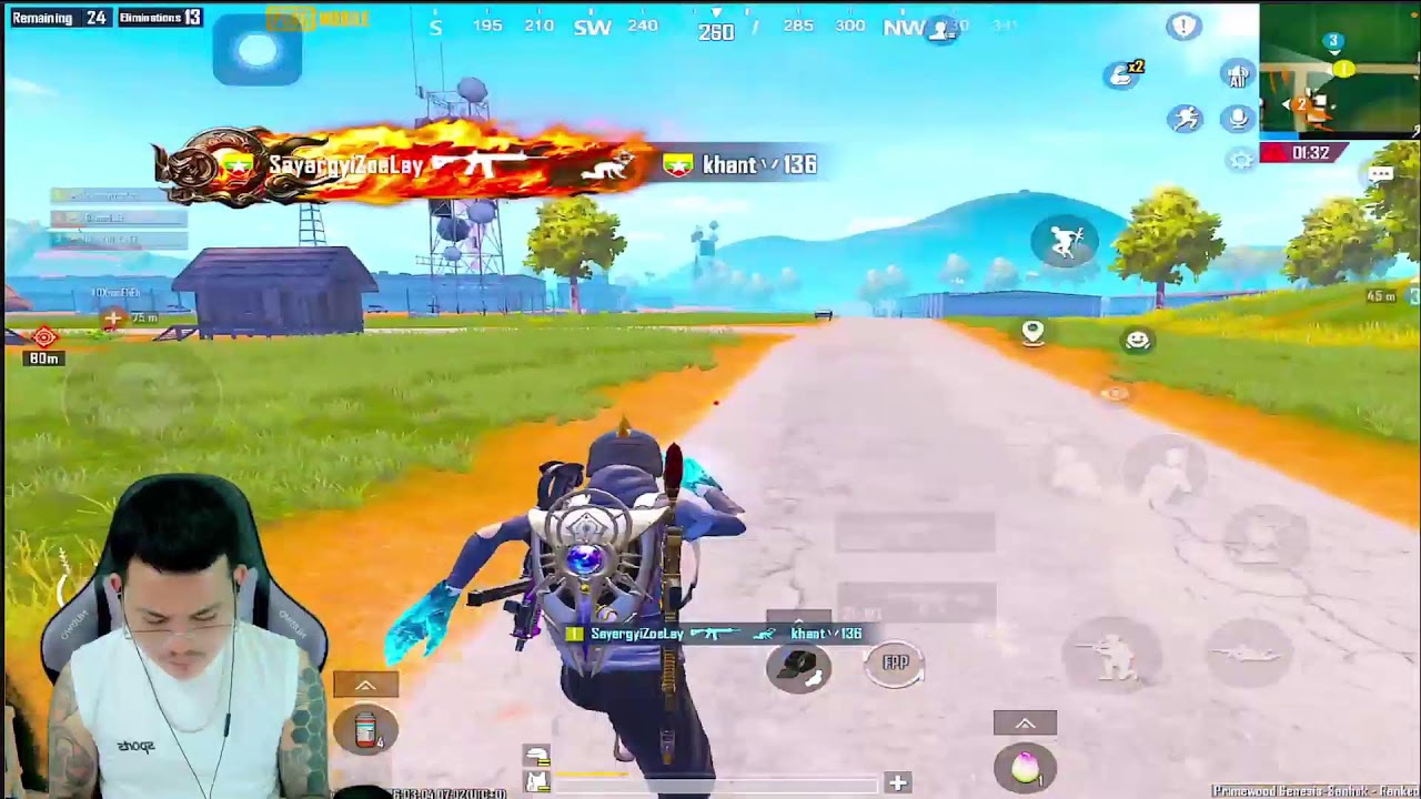 • “1 vs 4 လာခဲ့… Lobby ထဲပြန်ပိုပေးမယ် 😈”