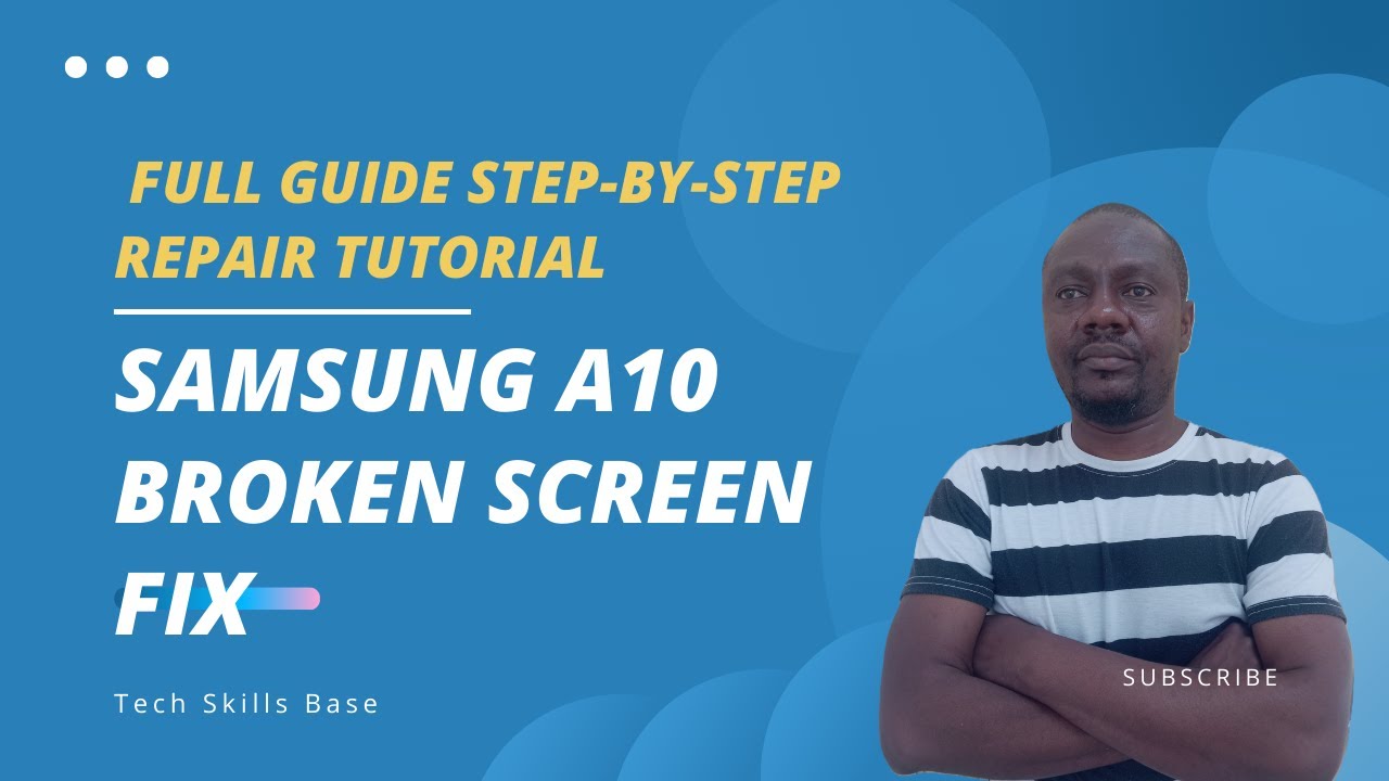 Samsung A10 Broken Screen Fix | Full Guide Step-by-Step Repair Tutorial