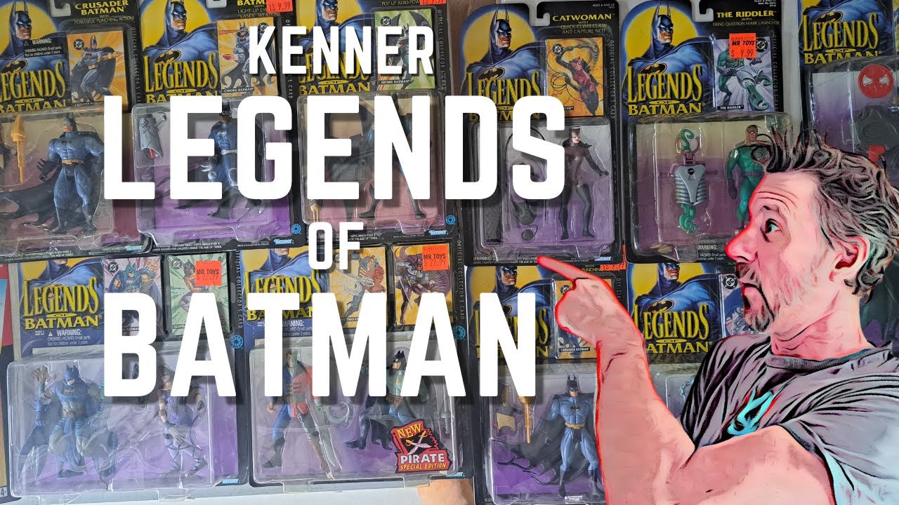 Kenner Legends of Batman 1995 Action figures up for grabs