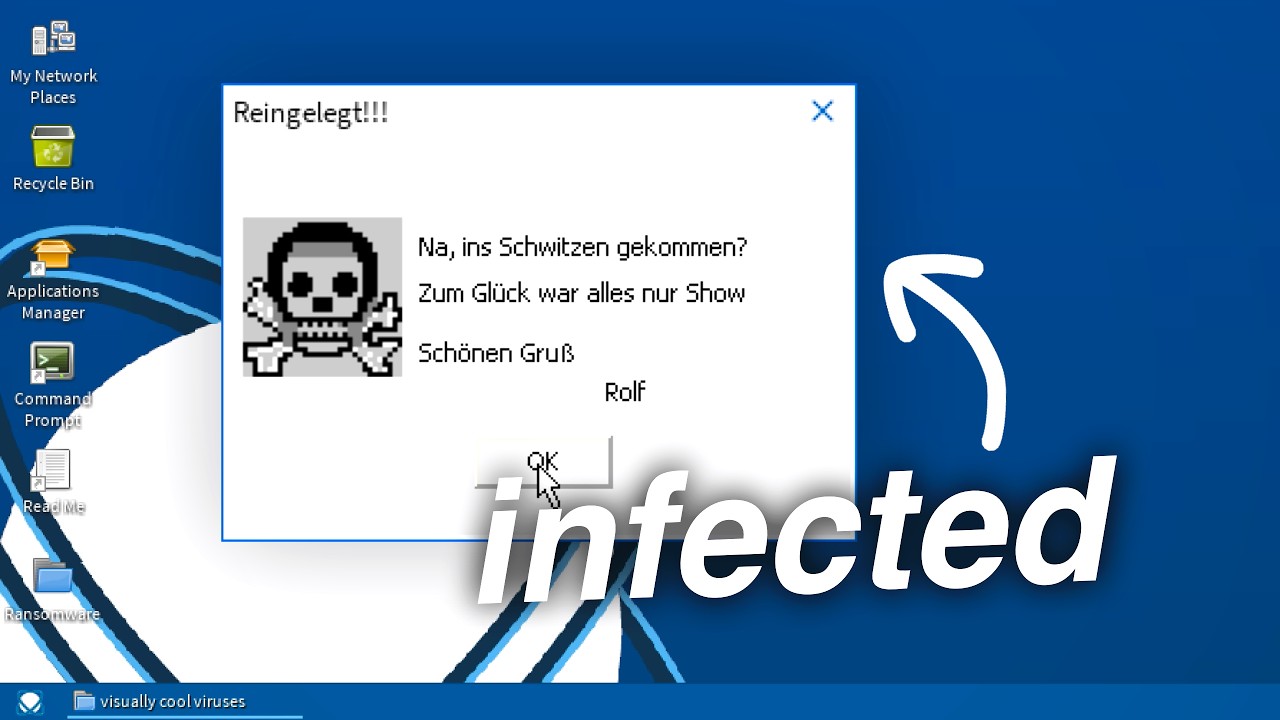 What if you run Windows Virus on ReactOS?
