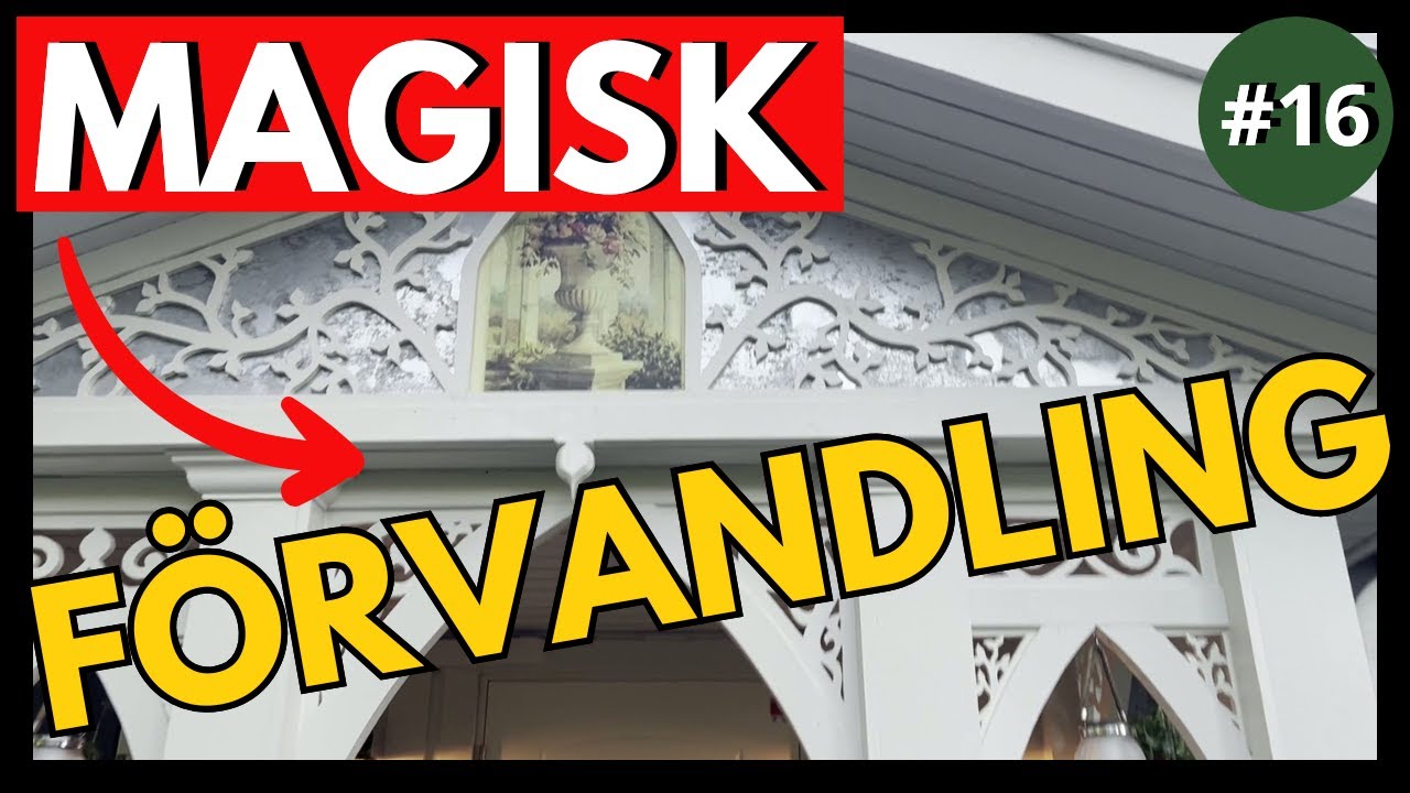 Så får du en MAGISK Veranda - Enkel DIY-makeover av entrén