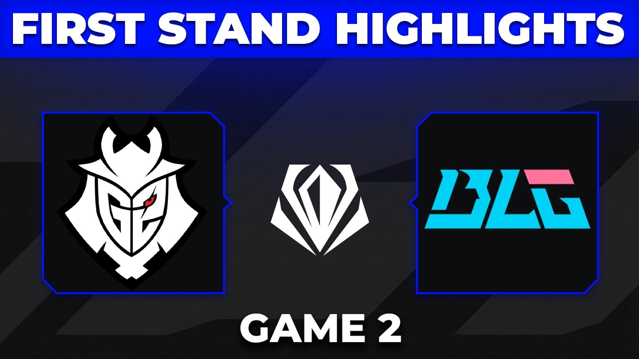 Обзор матча G2 против BLG, игра 2 | 2026 First Stand Groups, 3-й день | G2 Esports против Bilibil...