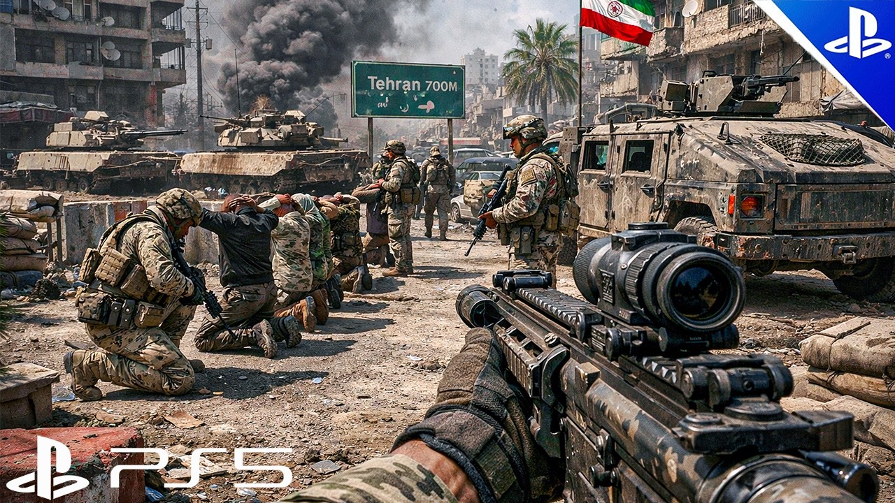 (PS5) US Delta Force Attack Iran City | Immersive ULTRA Graphics Gameplay [4K60FPS] Call of Duty