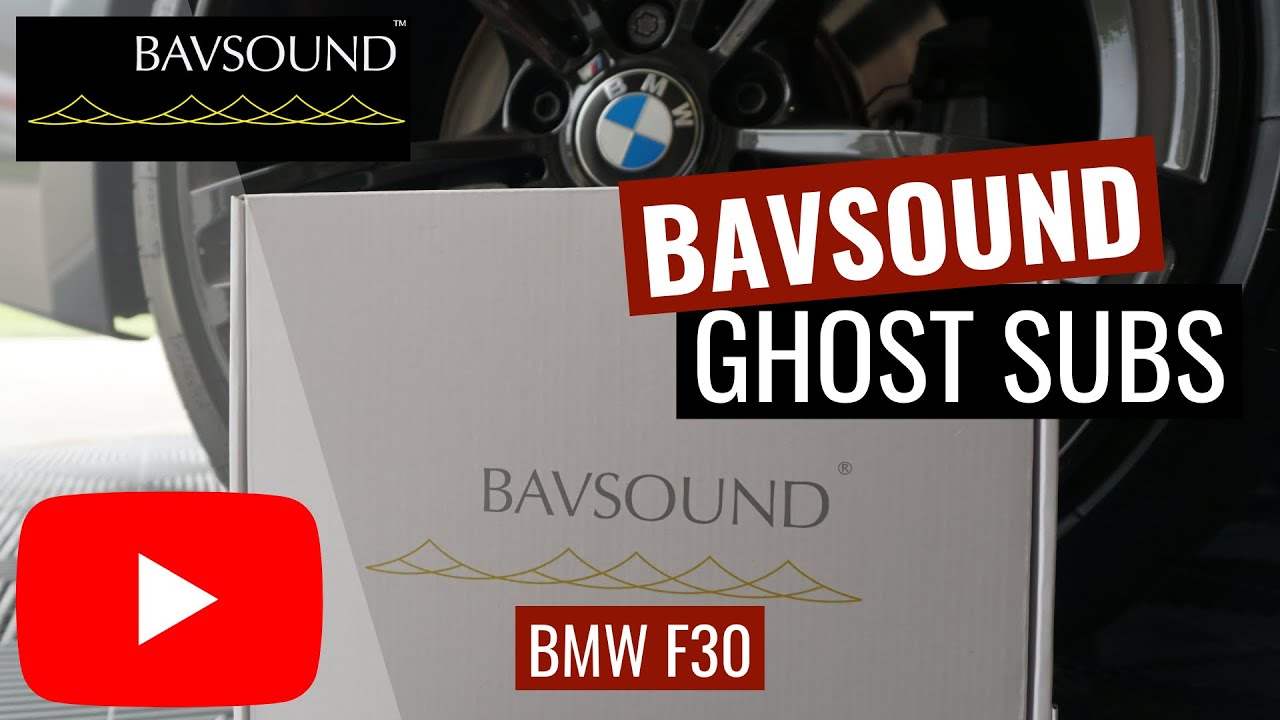 BMW F30 gets BavSound Ghost Subs | Install DIY