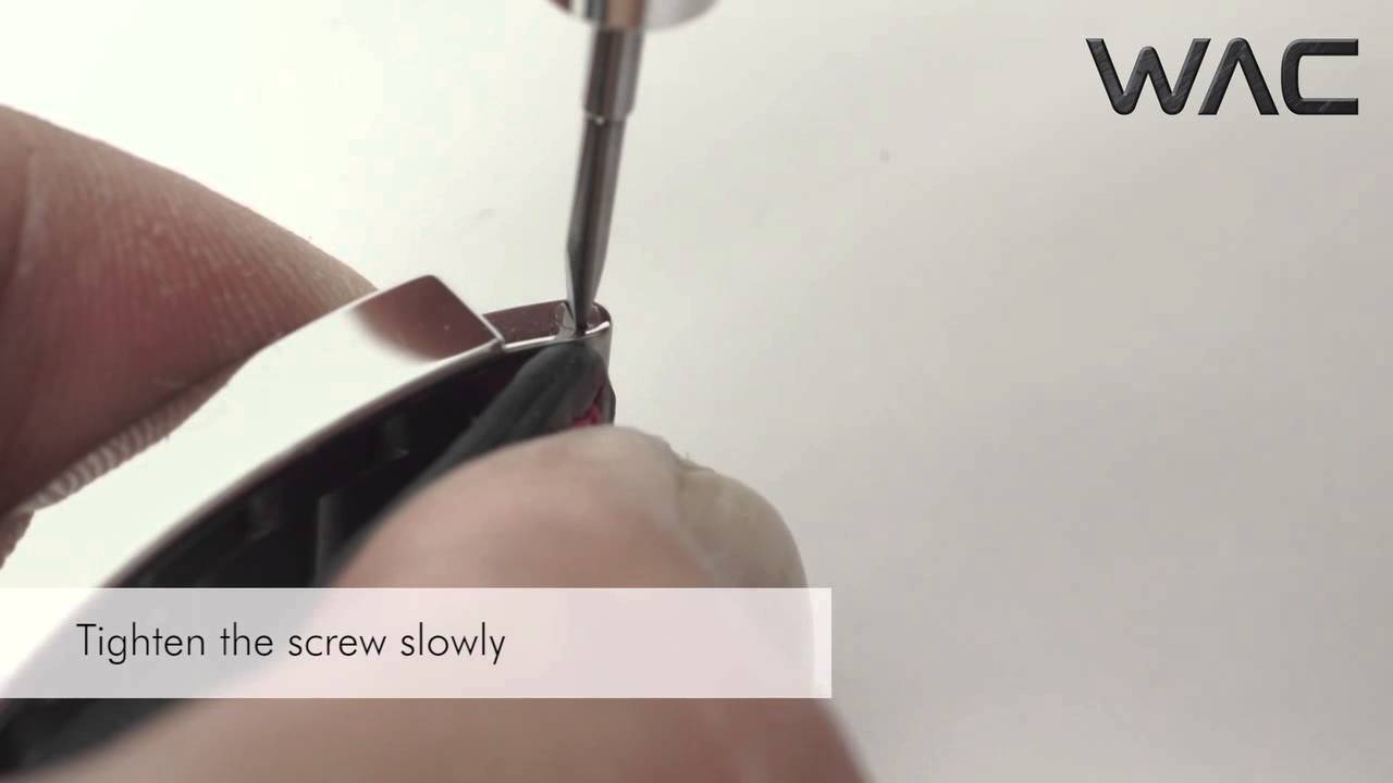How to install end link in Rolex WACNEP.com HD video