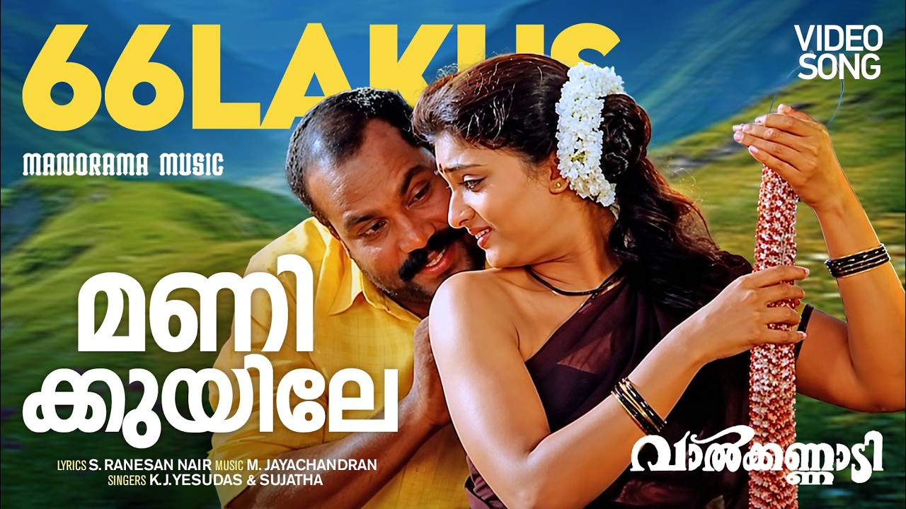 Manikuyile  | Valkannadi | Video Song | Kalabhavan Mani | K.J.Yesudas | Sujatha | M.Jayachandran