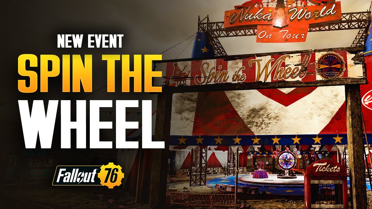 NEW EVENT! SPIN THE WHEEL | Nuka-World on Tour – Fallout 76